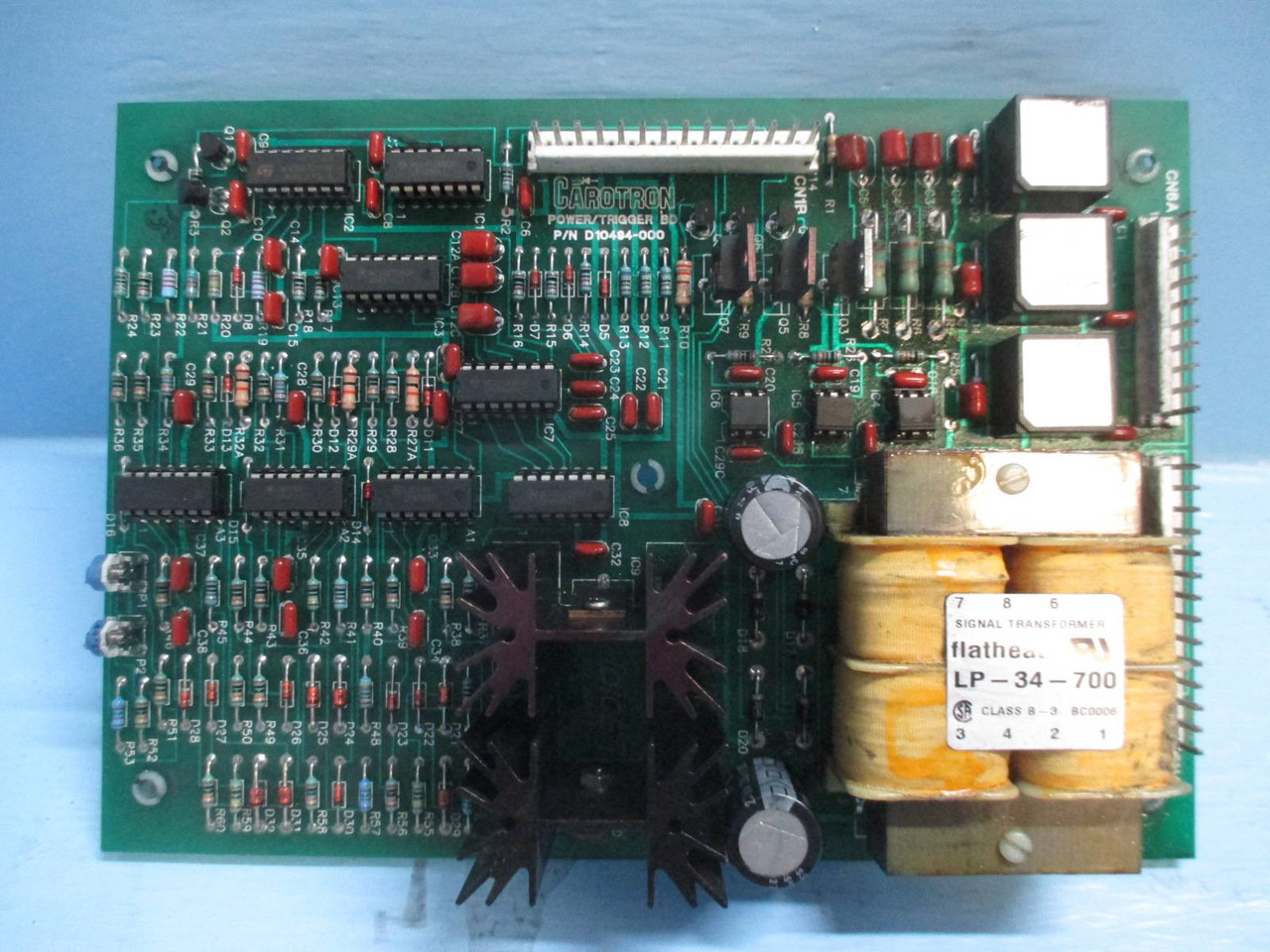 Image of Carotron D10494-000 300 Series AC Drive Power / Trigger PLC Circuit Board