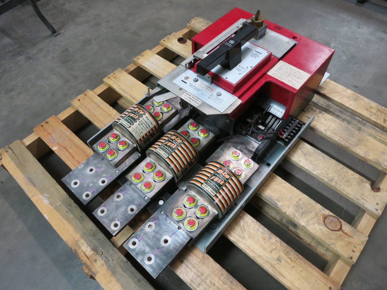 GE THPC3430ET1 3000 Amp HPC High Pressure Contact Switch THPC 3430ET1 THPC3430 A (PM1929-4)