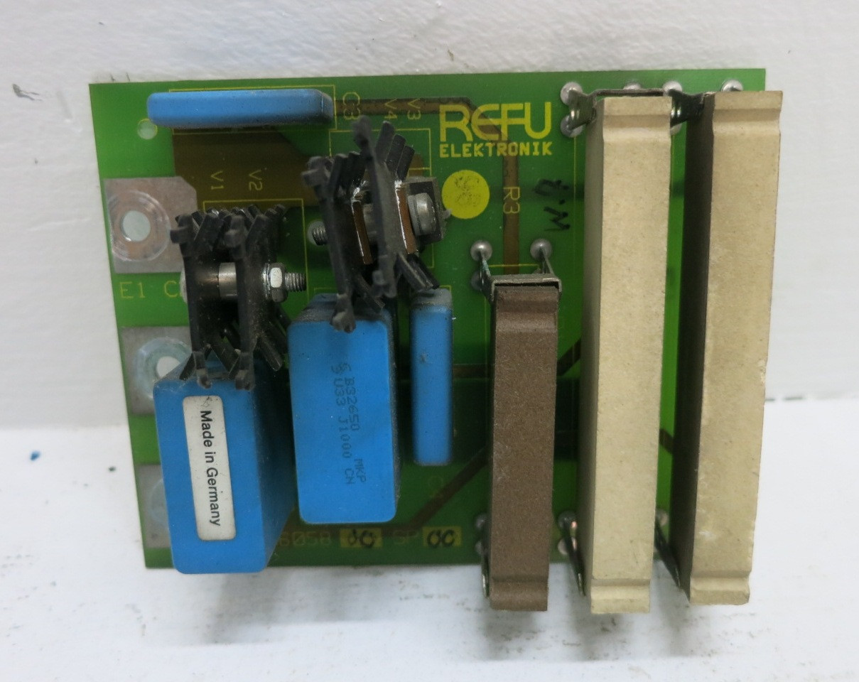 Refu Elektronik BS605800 SP00 Siemens Simovert Drive PLC Circuit Board BS6058 (TK1686-12)