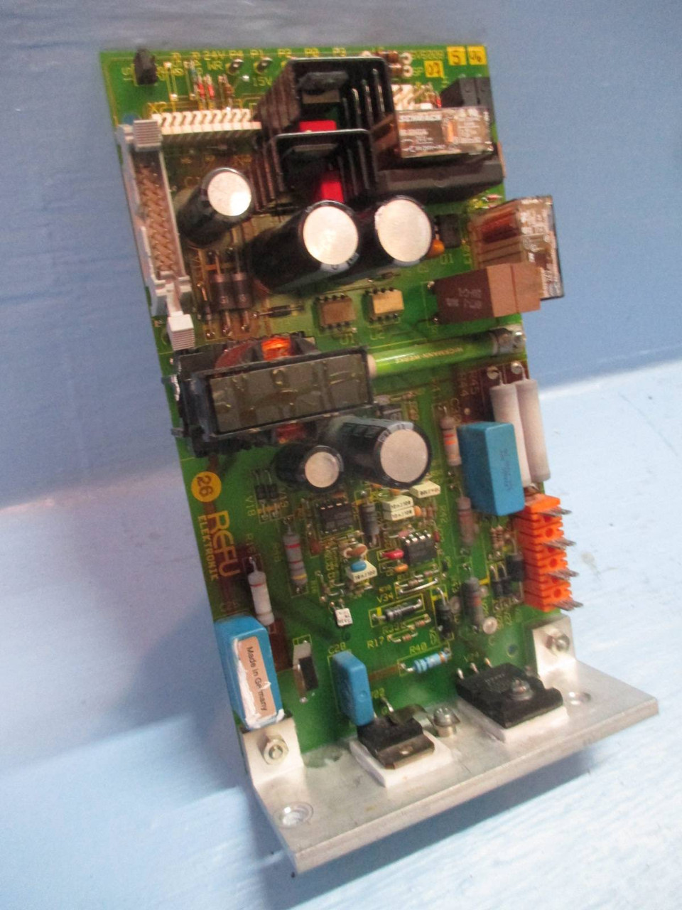 Image of Refu Elektronik SV6008.506 SP07 Siemens Simovert Drive PLC Circuit Board SV6008