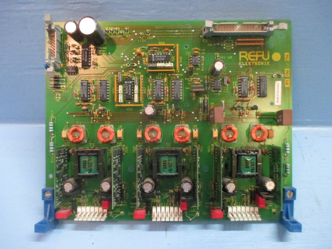 Refu Elektronik WS6010.1102 SP02 Siemens Simovert Drive PLC Circuit Board WS6010 (TK1685-2)