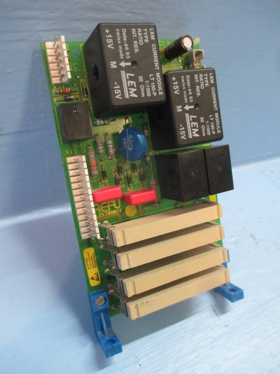 Image of Refu Elektronik VL6030.03 SP02 Siemens Simovert Drive PLC Circuit Board VL6030