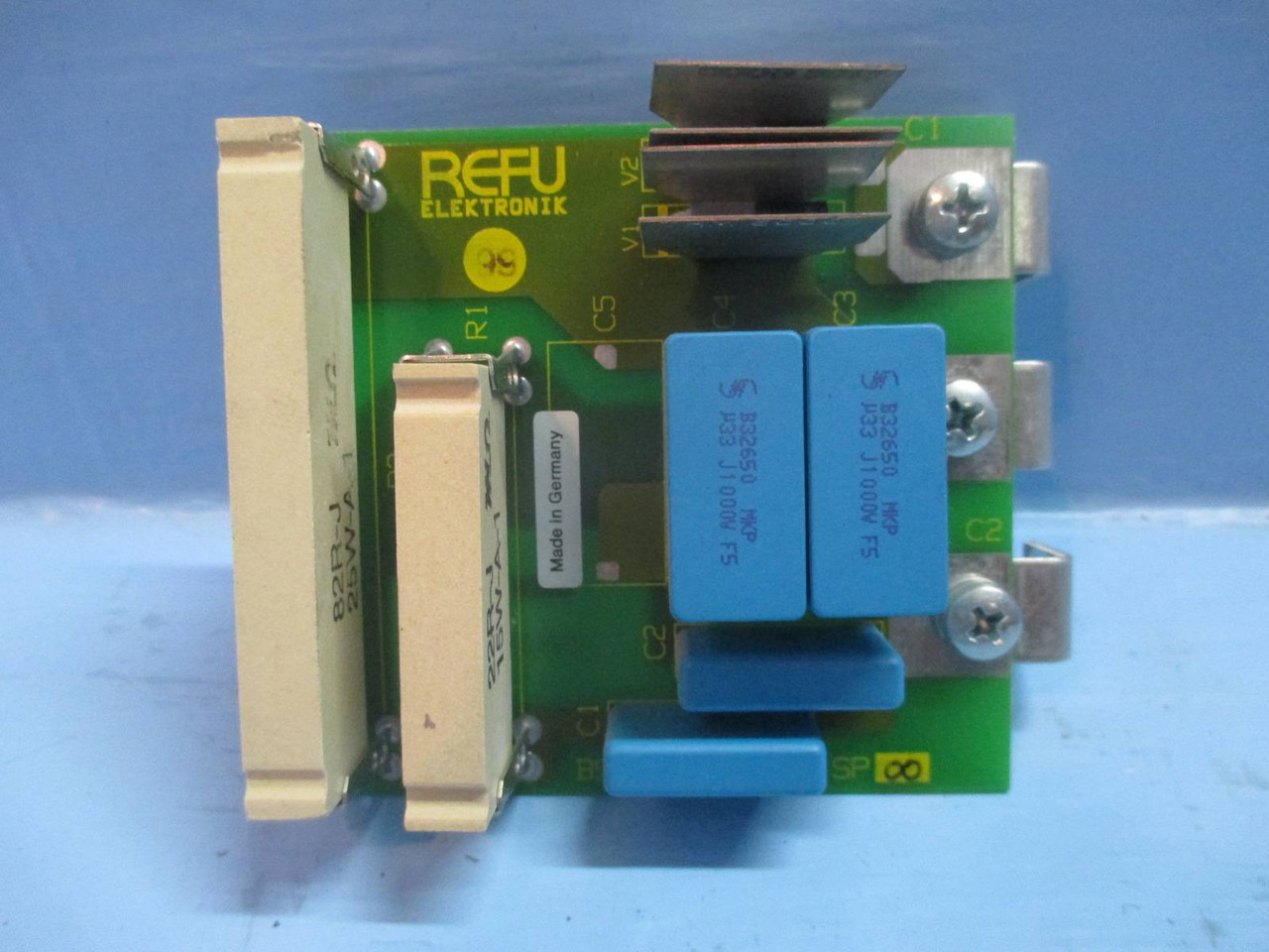 Refu Elektronik BS6081.01 SP00 Siemens Simovert Drive PLC Circuit Board BS6081 (TK1706-3)