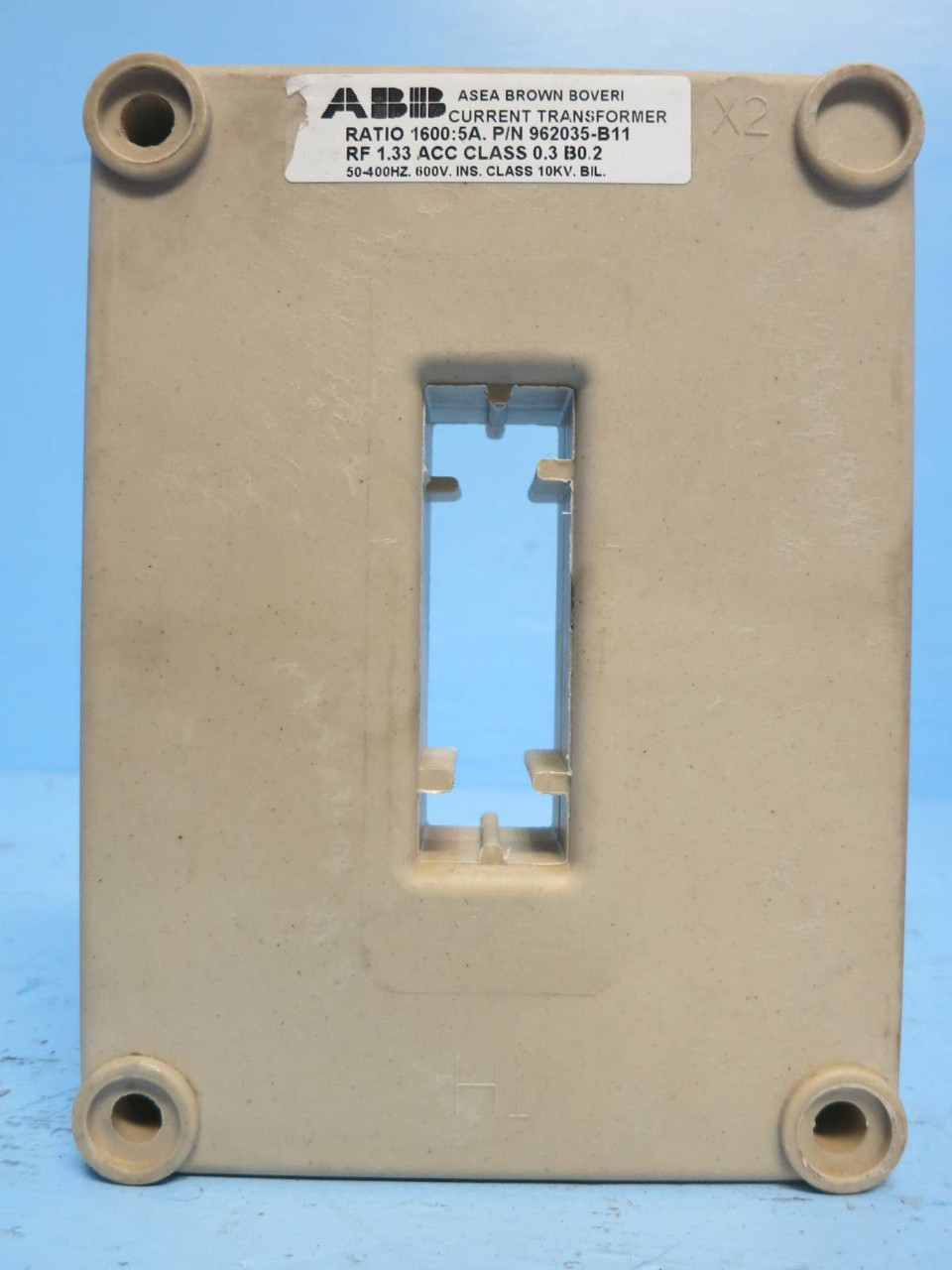 ABB 962035-B11 Current Transformer 1600:5 RF 1.33 50-400 Hz 10kV 1600:5A CT A (PM1943-98)