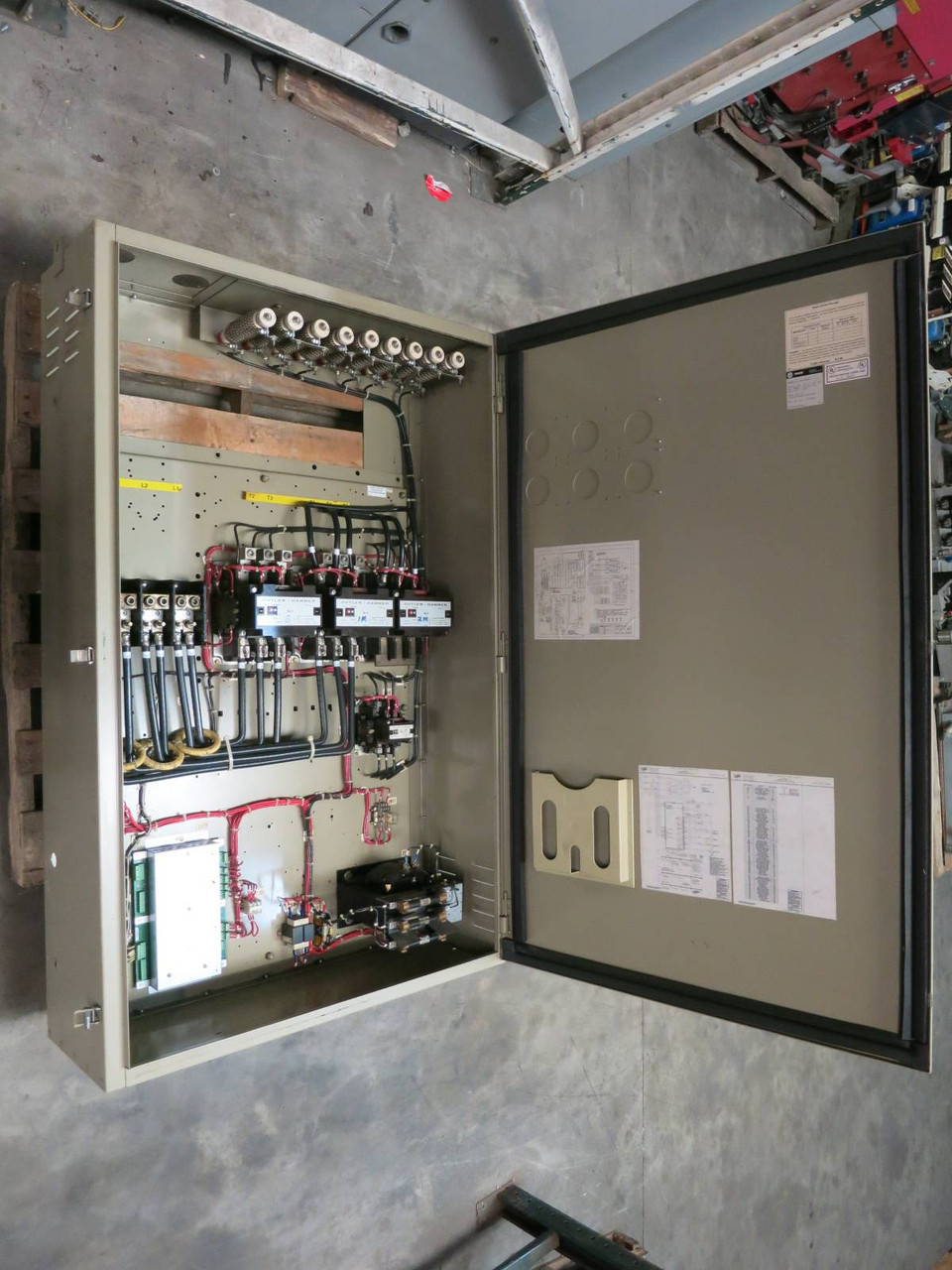 Trane Centravac 575V 335-346 RLA WYE-DELTA Chiller Starter CVSF Motor Controller (PM1942-1)