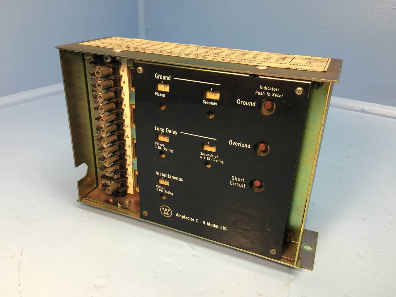 Image of Westinghouse 6998D02G02 2000A Amptector I - A Model LIG Trip 227P452H01 Ground