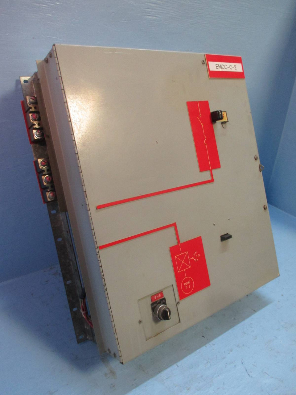 Image of GE 8000 Series Powell Iso-Trol Size 4 Starter 200A Fused 26" MCC Bucket 200 Amp