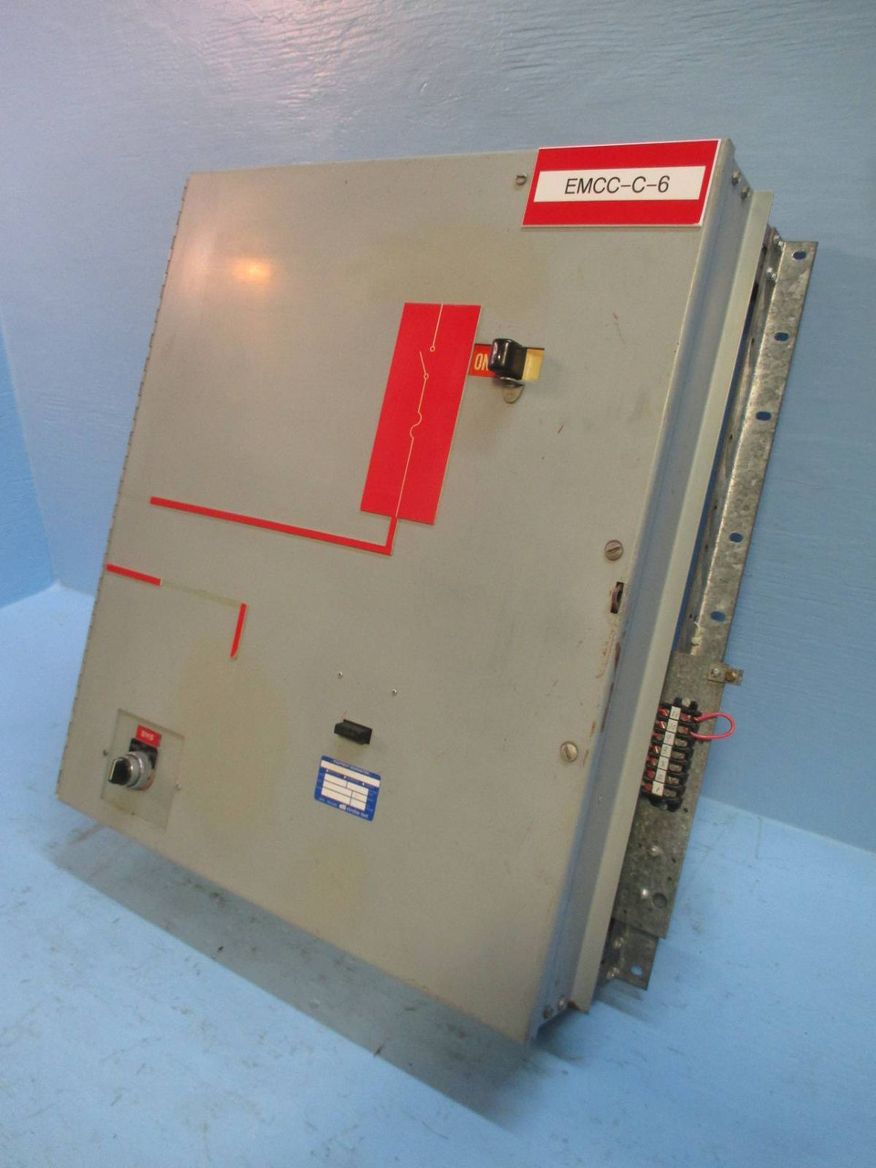 GE 8000 Series Powell Iso-Trol Size 4 Starter 200 Amp Fusible 39" MCC Bucket (TK1712-4)