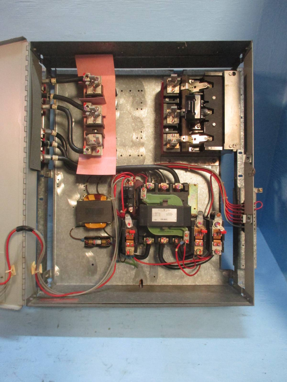 GE 8000 Series Powell Iso-Trol Size 4 Starter 200 Amp Fusible 39" MCC Bucket (TK1712-4)