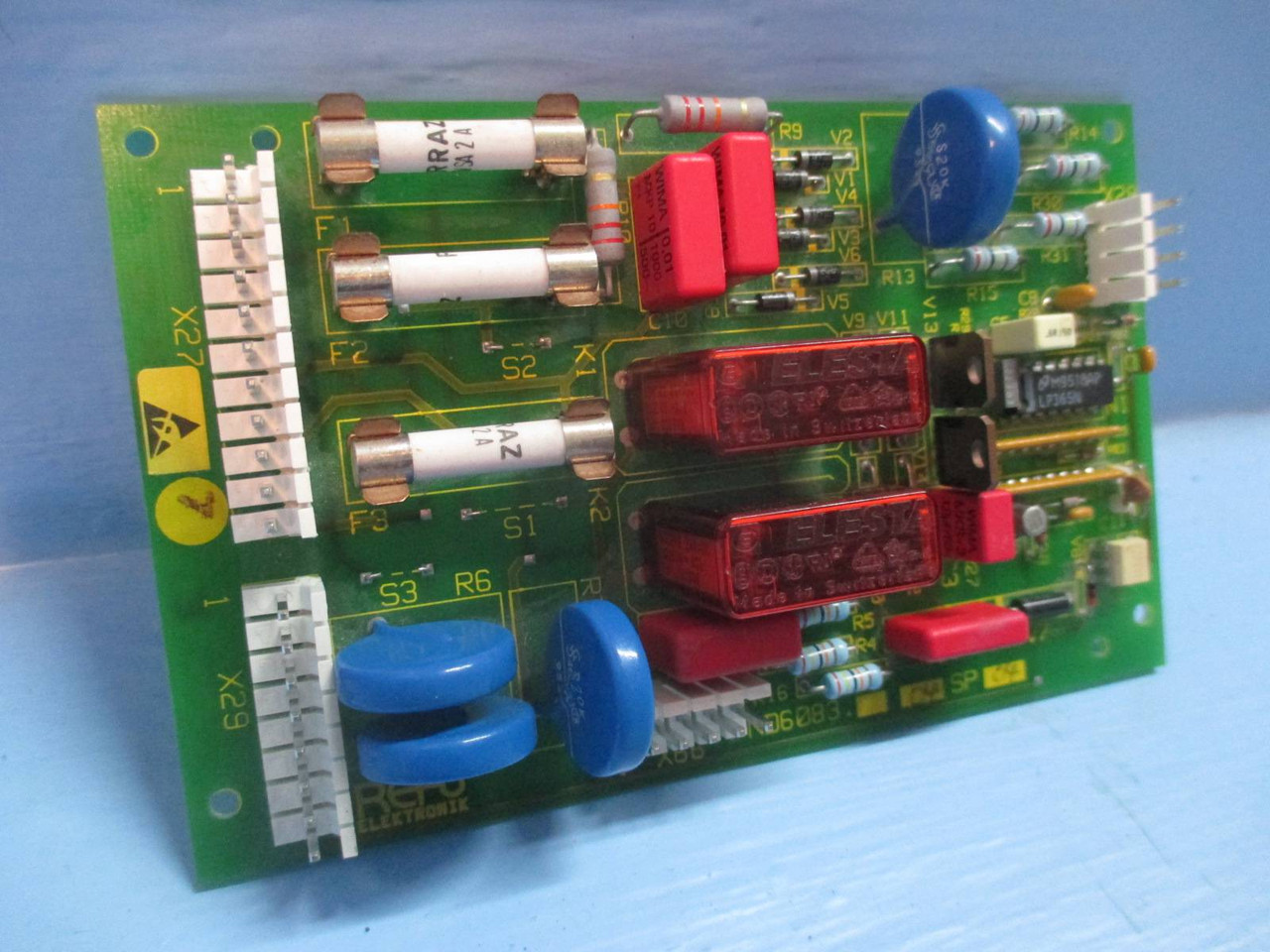 Image of Refu Elektronik ND6083.04 SP04 Siemens Simovert Drive PLC Circuit Board ND6083