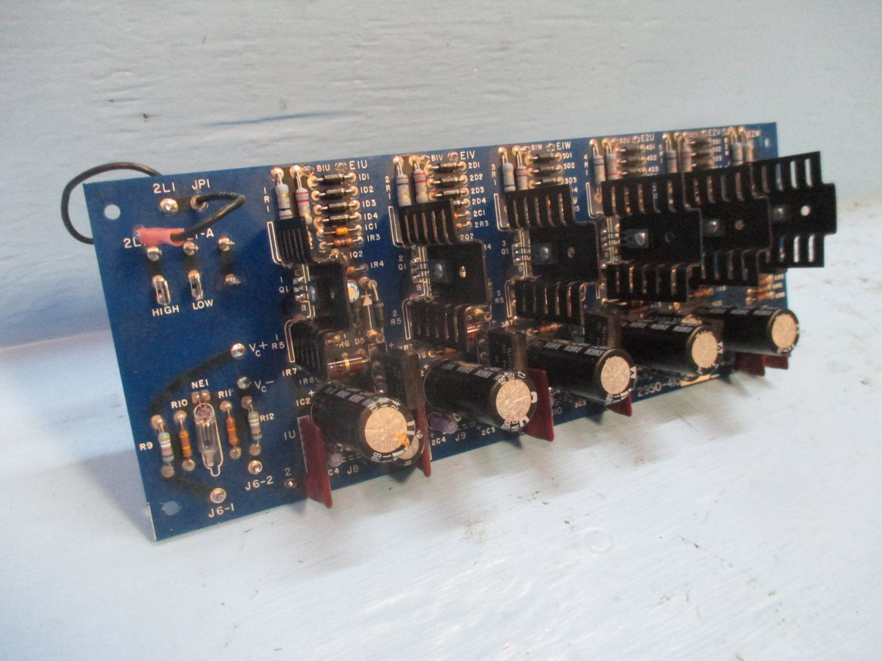 Image of Emerson 2950-4107 Rev C Drive PC Board PCB PLC Control Techniques