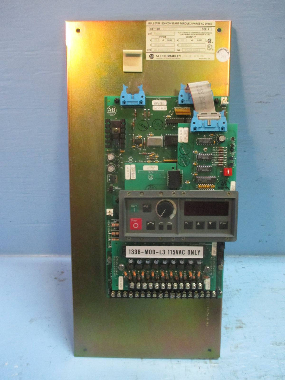 Allen Bradley 1336 AC VS Drive Control PLC Board Assembly 1336-B100 AB 148363 (TK1812-3)