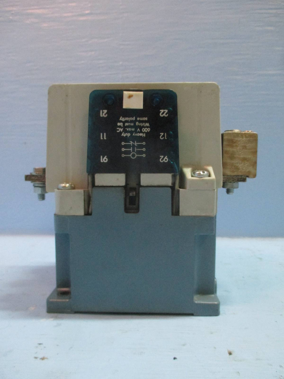 Asea / ABB EG-160-2P Size 4 Contactor 135 Amp 240V 25HP 120V Coil Sz4 EG160-1 (TK1818-1)