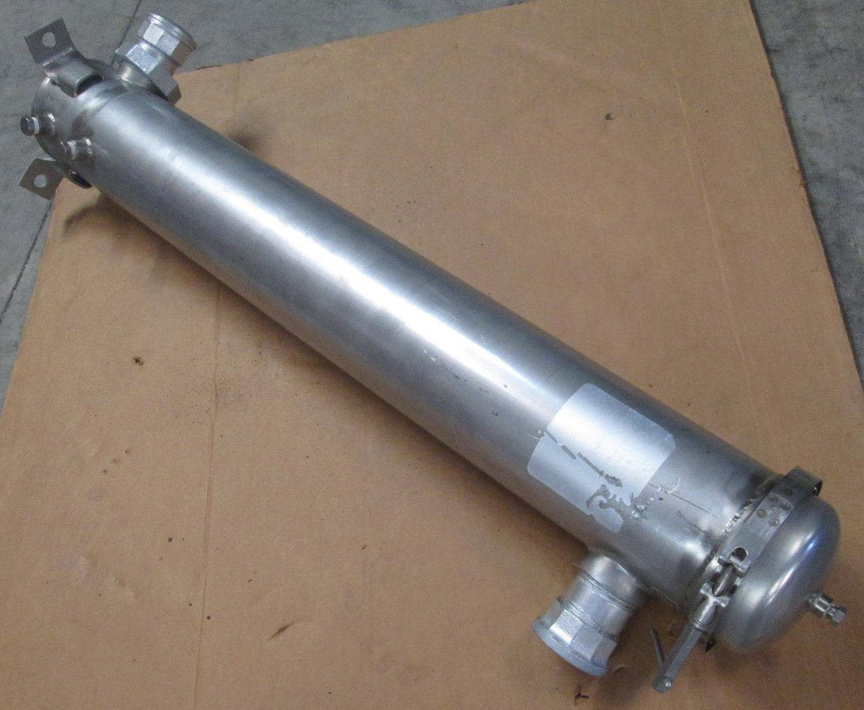 2" In / Out 3x Cartridge Type SS Filter Pot Bag Cartridge Vessel Stainless Steel (EBI0006-1)