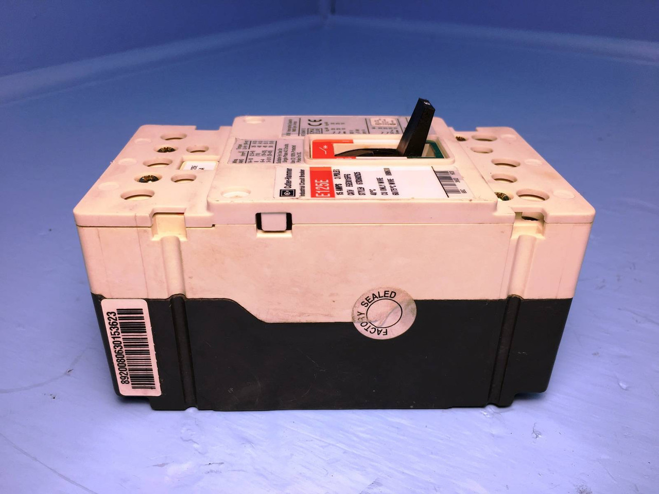 Cutler Hammer E125E EGE3015FFG 15A Circuit Breaker EGE3015 Westinghouse 15 Amp (EM1487-1)
