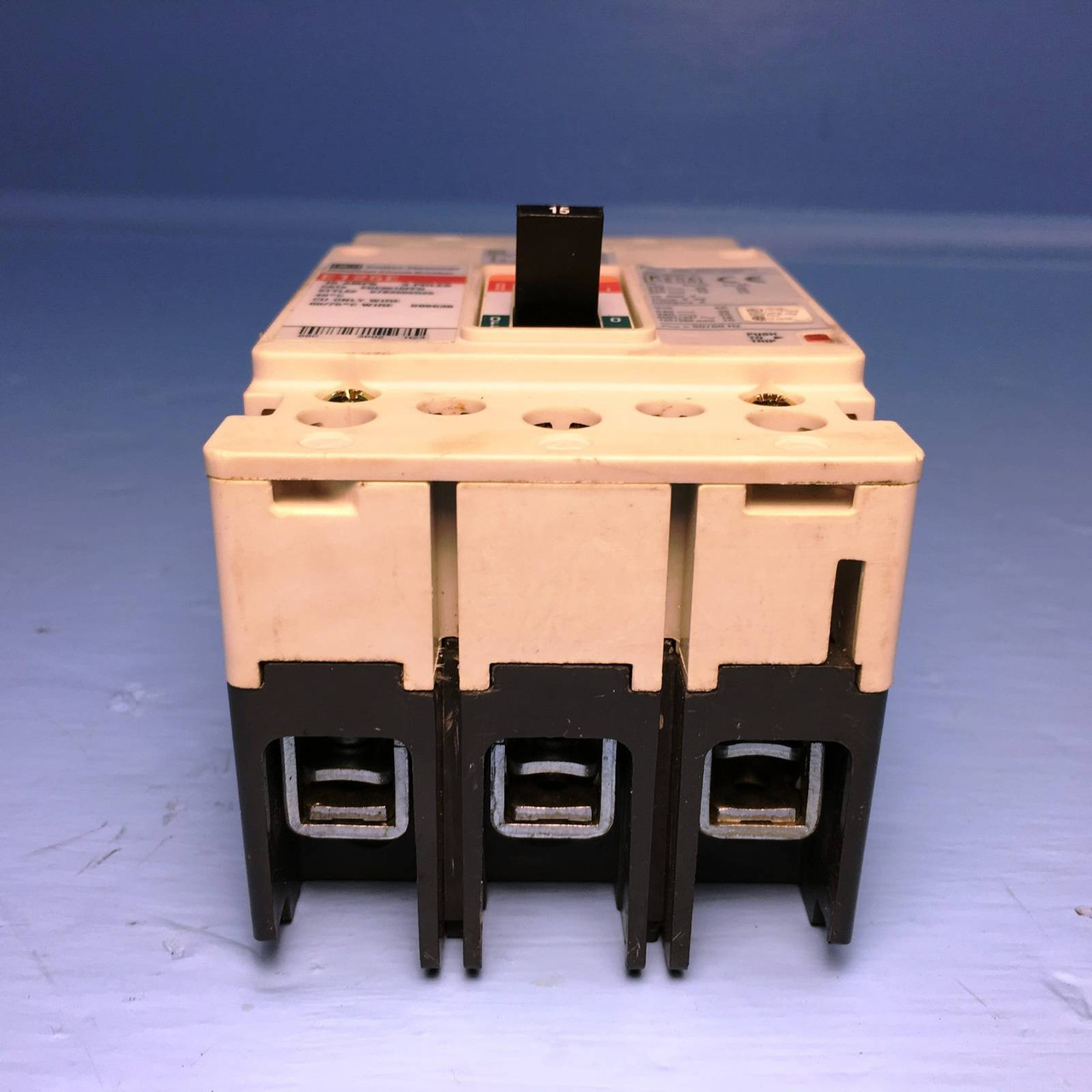 Cutler Hammer E125E EGE3015FFG 15A Circuit Breaker EGE3015 Westinghouse 15 Amp (EM1487-1)
