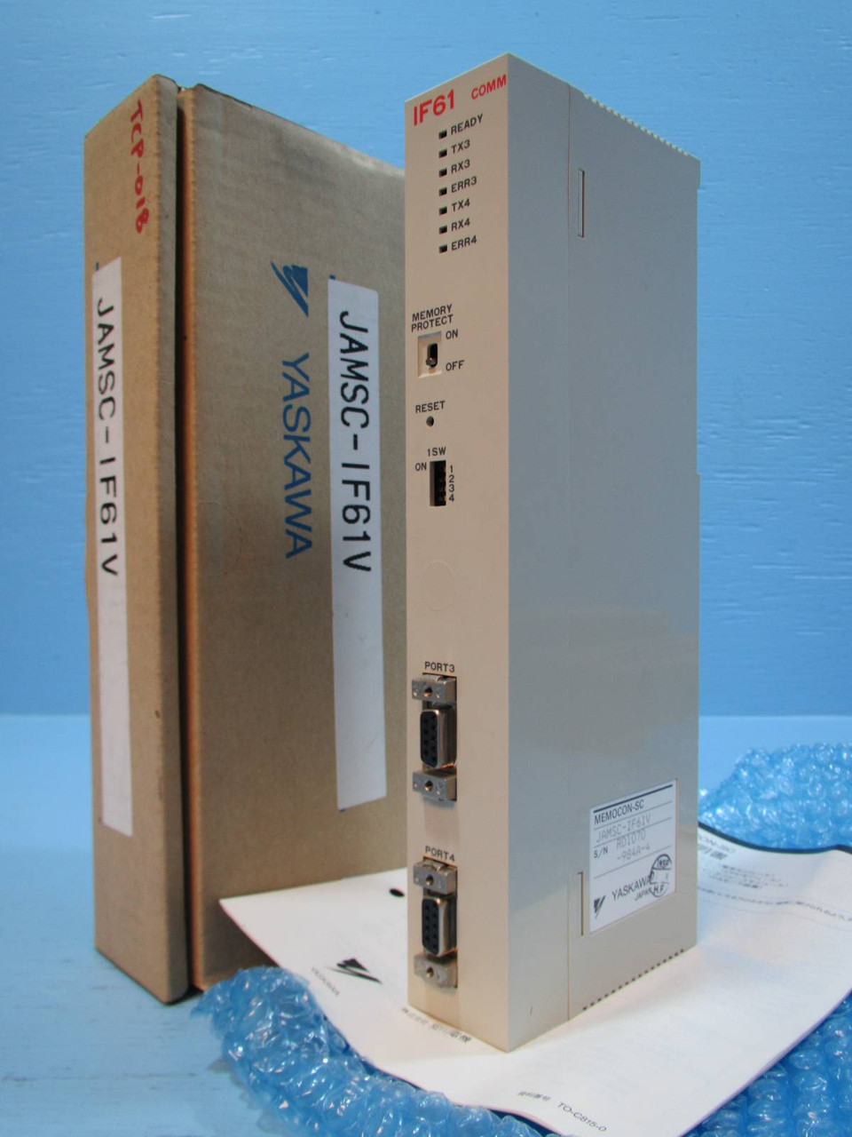 Image of NEW Yaskawa JAMSC-IF61V Comm PLC Module Memocon-SC JAMSCIF61V NIB JAMSC-IF 61
