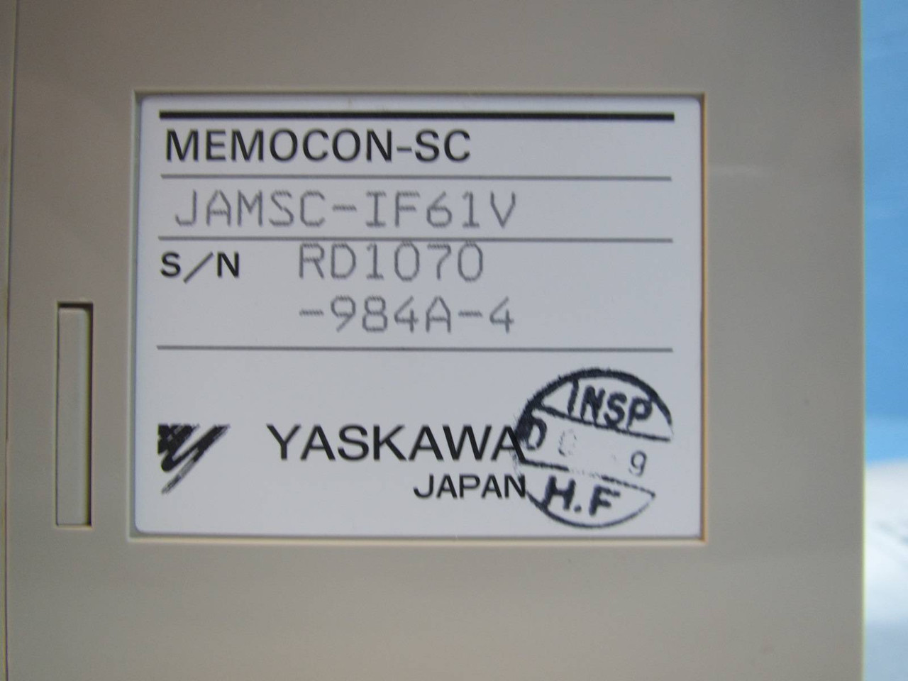 NEW Yaskawa JAMSC-IF61V Comm PLC Module Memocon-SC JAMSCIF61V NIB JAMSC-IF 61 (NP1294-1)