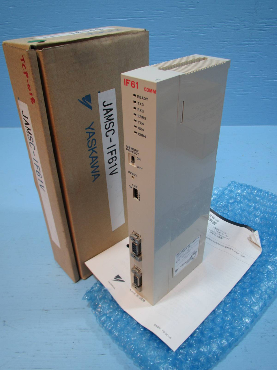 NEW Yaskawa JAMSC-IF61V Comm PLC Module Memocon-SC JAMSCIF61V NIB JAMSC-IF 61 (NP1294-1)