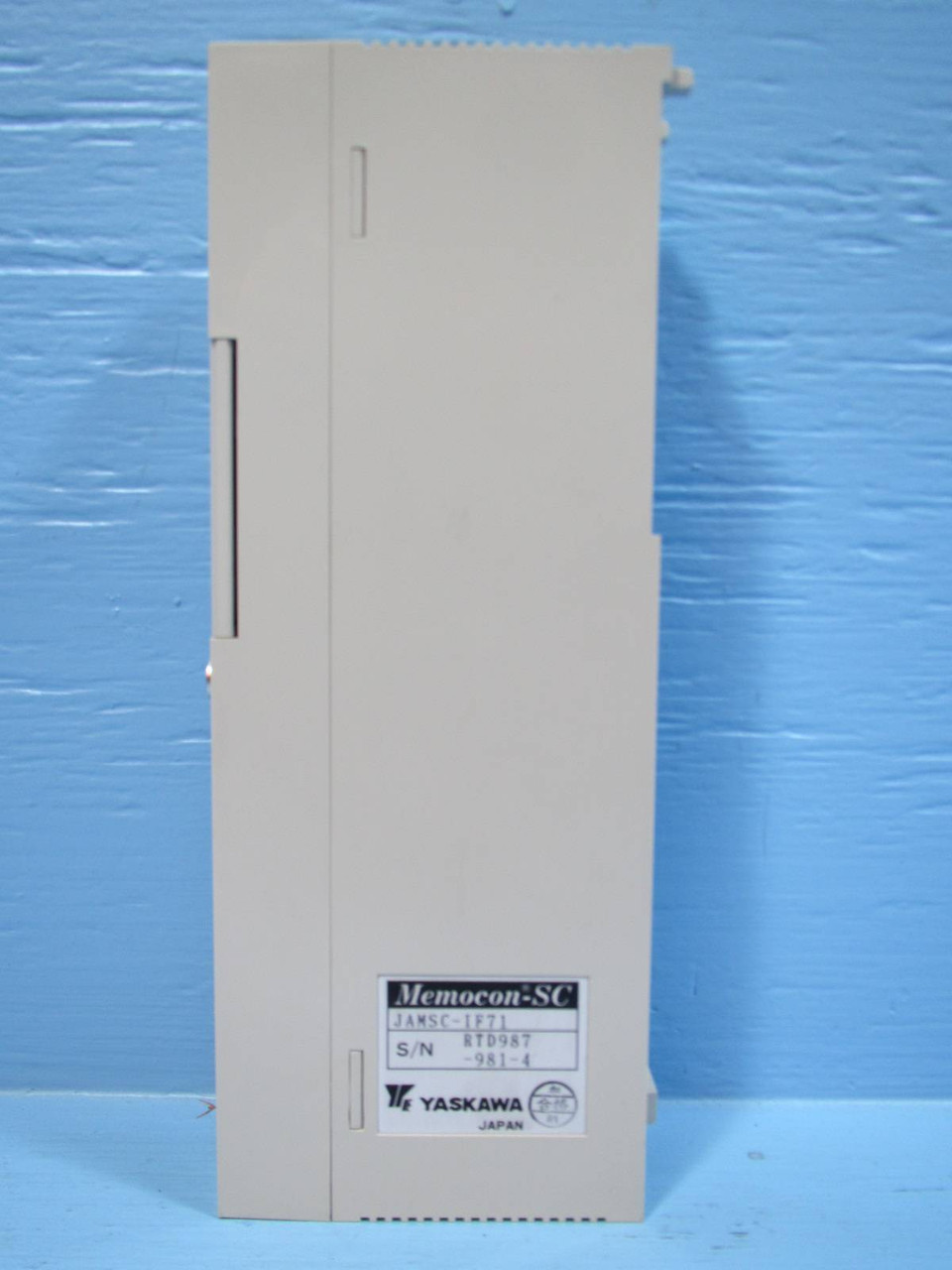 Yaskawa JAMSC-IF71 CPU PLC Module Memocon-SC JAMSCIF71 Central Processor ASCII (NP1304-1)