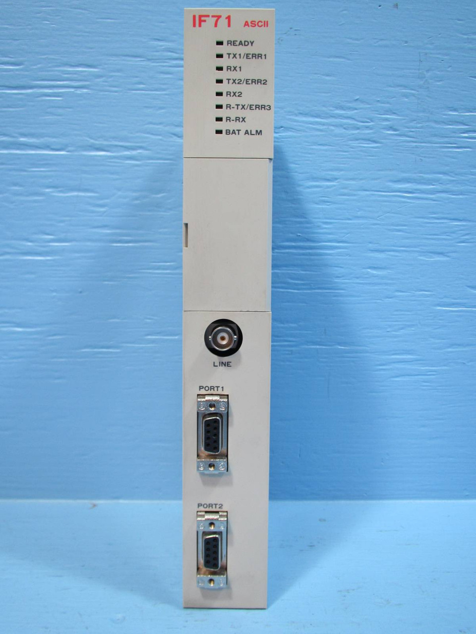 Yaskawa JAMSC-IF71 CPU PLC Module Memocon-SC JAMSCIF71 Central Processor ASCII (NP1304-1)