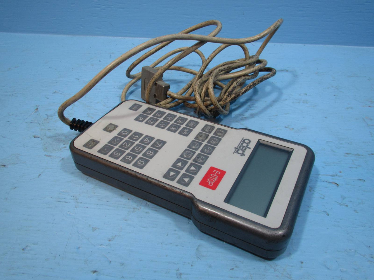 Adept 90400-02100 EXTB01AD Teach Pendant PLC Display EXT Panel w/ Cable Operator (NP1331-1)
