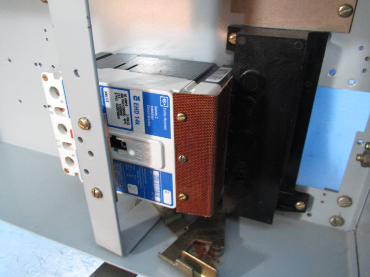 Cutler Hammer BPEHD 50A Bus Plug Breaker Type BPEHD3050 50 Amp 600V EHD3050 (EBI0817-1)