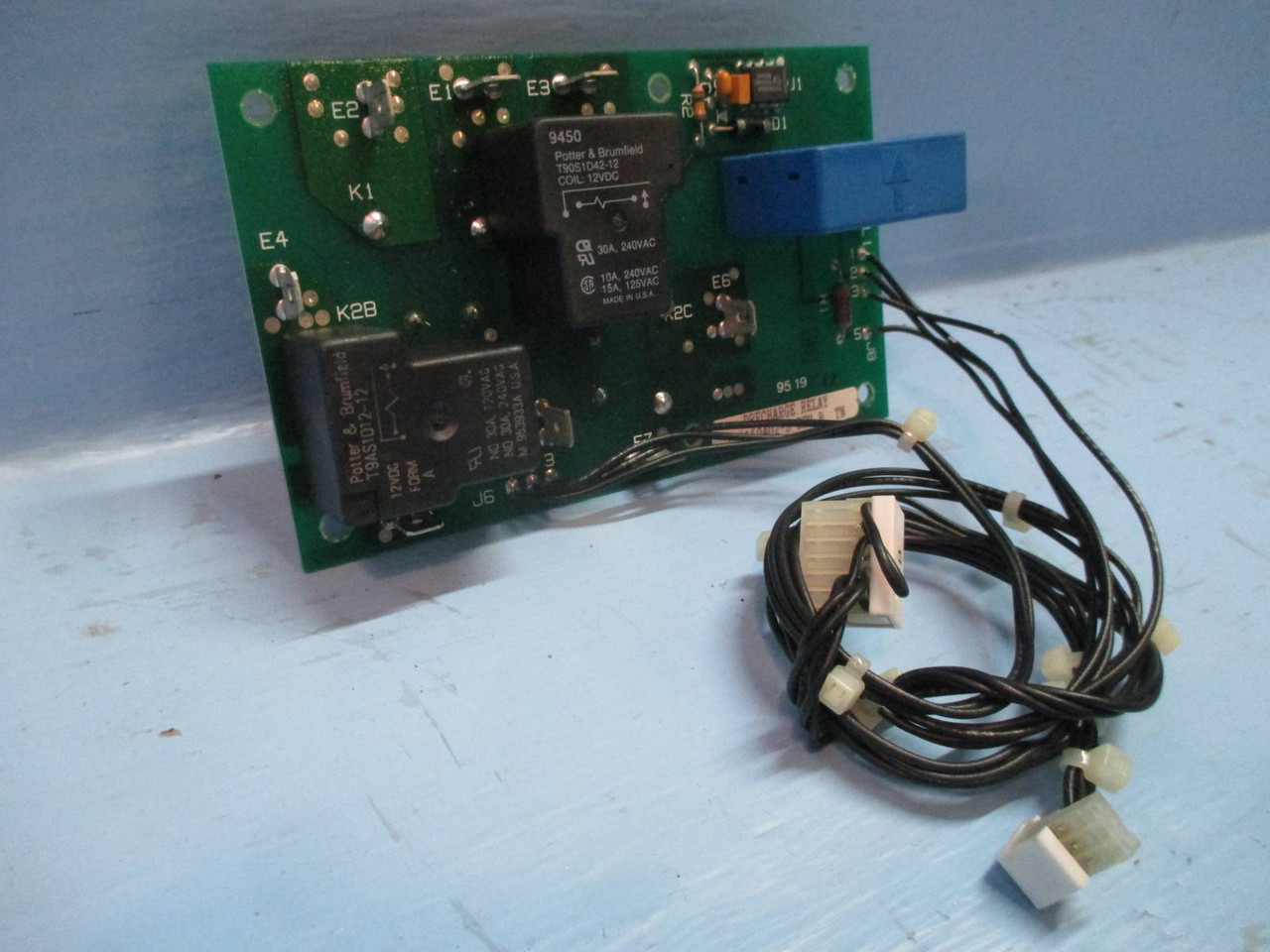 Image of Fincor 106150402-B REV B Precharge Relay Board PLC 6400 AC Drive 6402S0053A