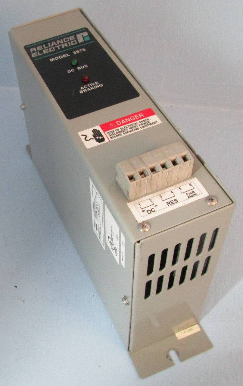 Reliance Electric Model 3575 M3575T-L15 Module PLC DC Bus Active Braking Brake (EBI3509-2)
