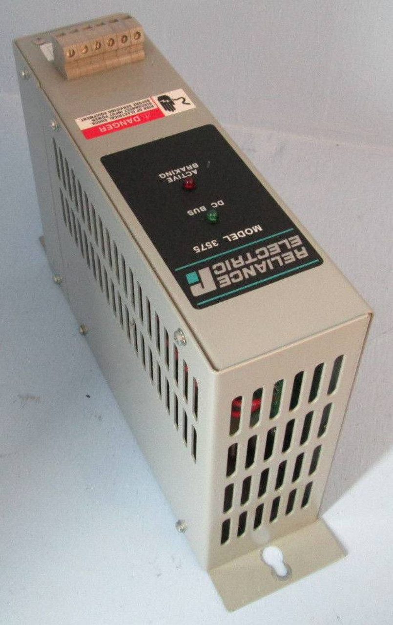 Reliance Electric Model 3575 M3575T-L15 Module PLC DC Bus Active Braking Brake (EBI3509-2)