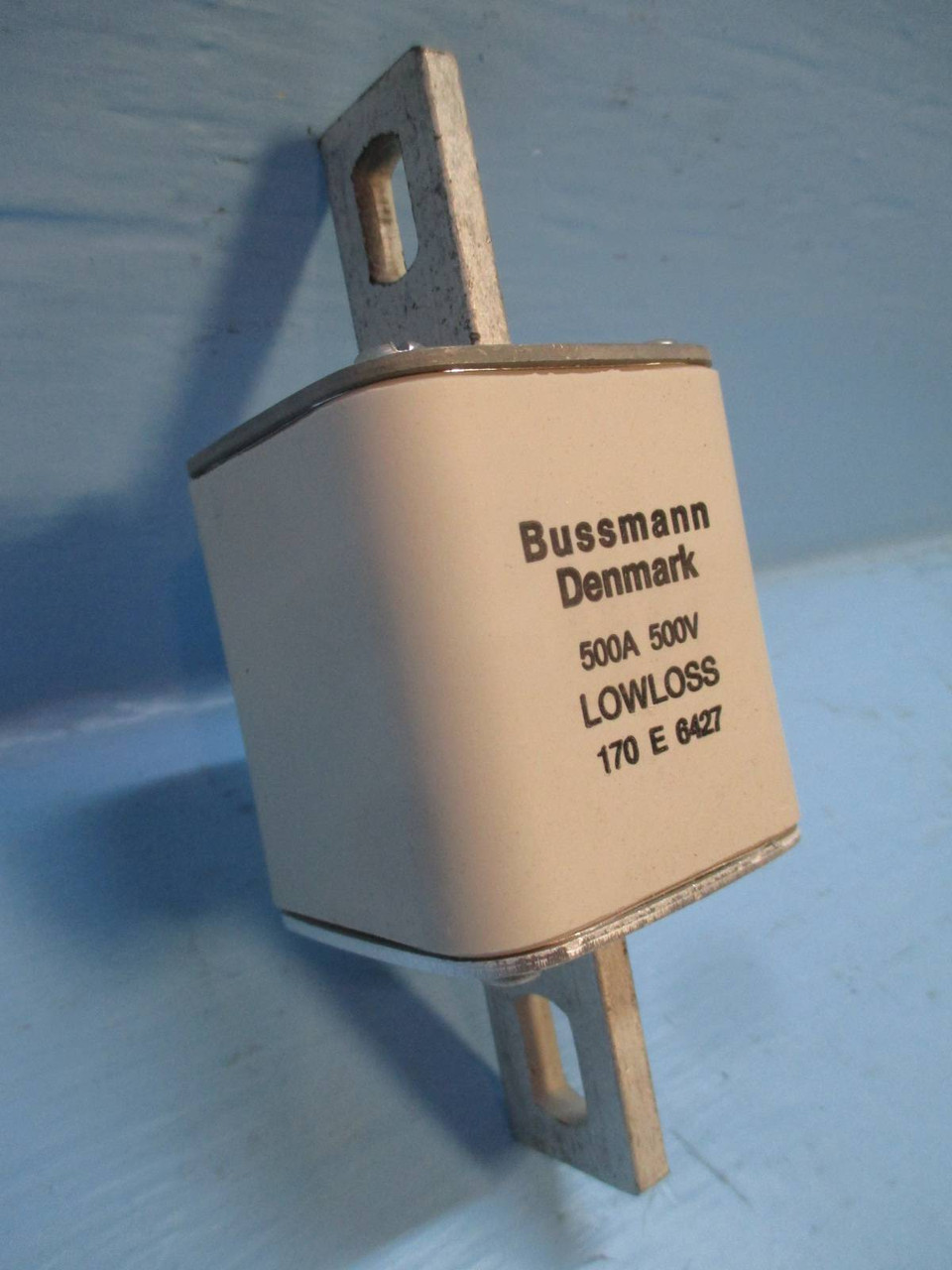 Image of NEW Bussmann 170-E-6427 500A 500V Type 405 High Speed Fuse Denmark 500 Amp