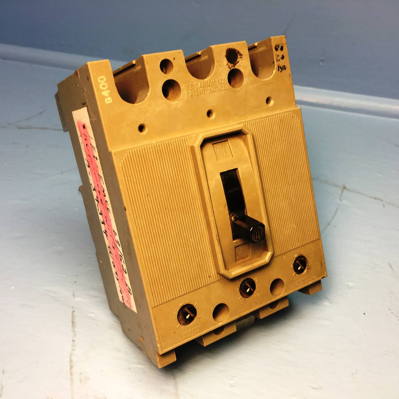 Image of I-T-E HE3-A025 25A Circuit Breaker w Shunt HE3A025 600V Siemens Gould ITE 25 Amp