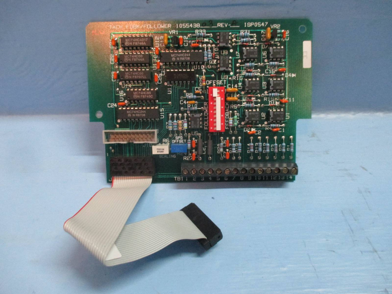 NEW Fincor 105543803 Rev. A Tach Fdbk / Follower PC Board PLC NIB ISP0547 (TK2025-5)