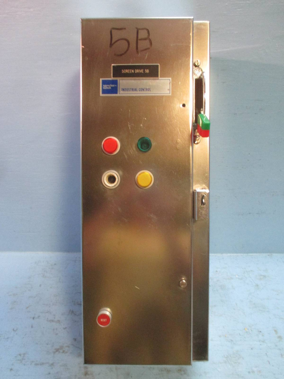 Stainless Sprecher Schuh 30A Fused Combination Box w/ Square D LC1-D09 Starter (TK2088-2)