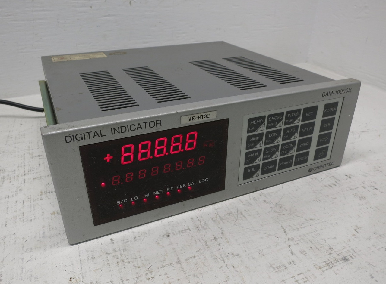 Image of Orientec DAM-10000B Digital Indicator DAM10000B Monitor Operator Interface