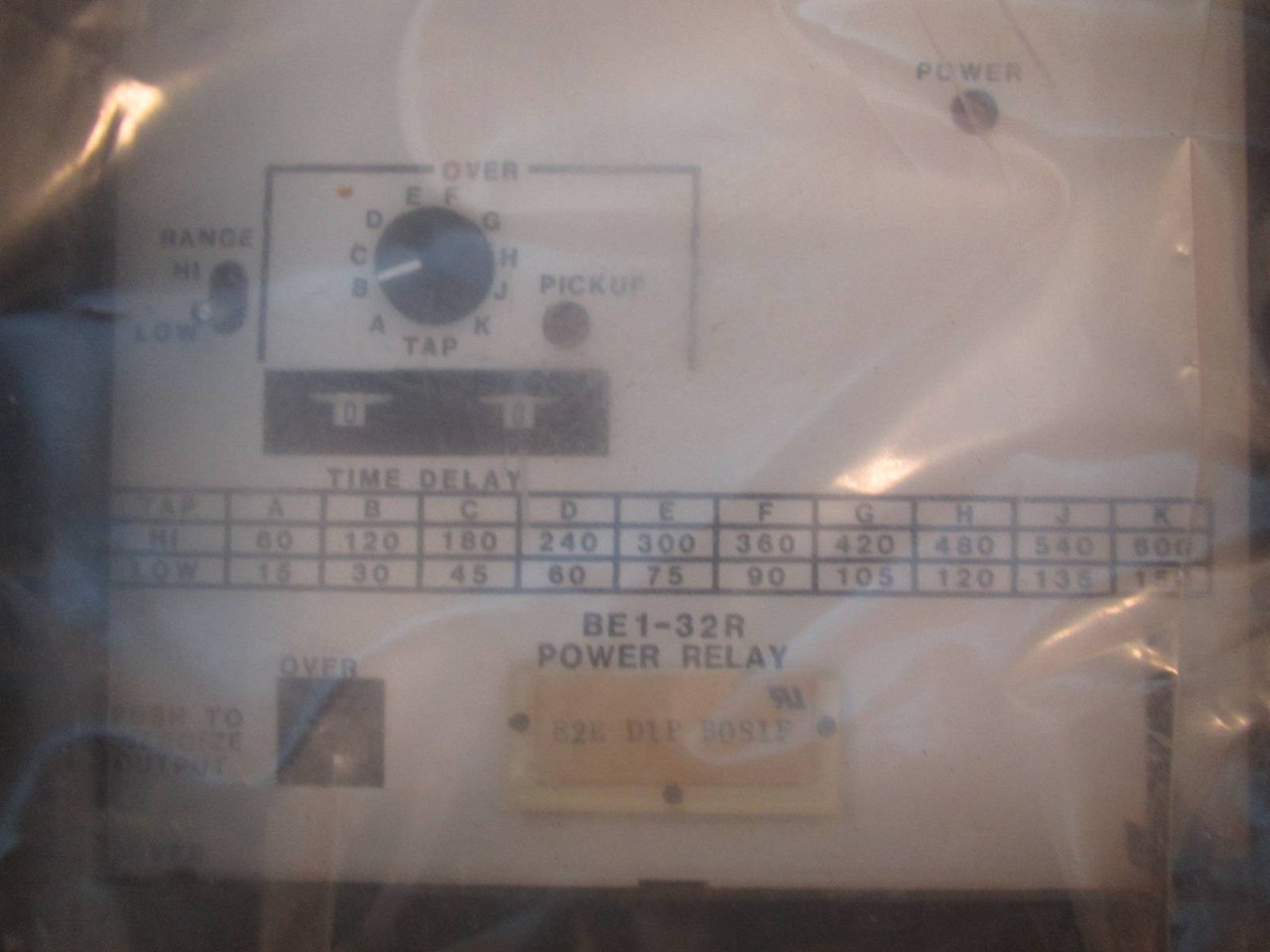 NEW Basler Electric BE1-32R Power Relay E2E D1F B0S1F Solid State BE132R NIB (NP1367-1)