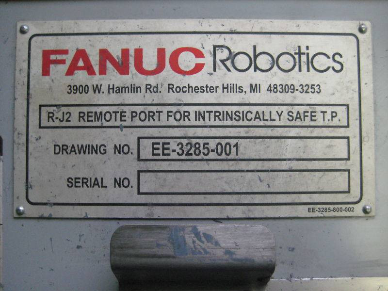 Fanuc EE-3285-001 R-J2 Remote Port for Teach Pendant TP EE3285001 RJ-2 RJ2 (EBI1377-6)