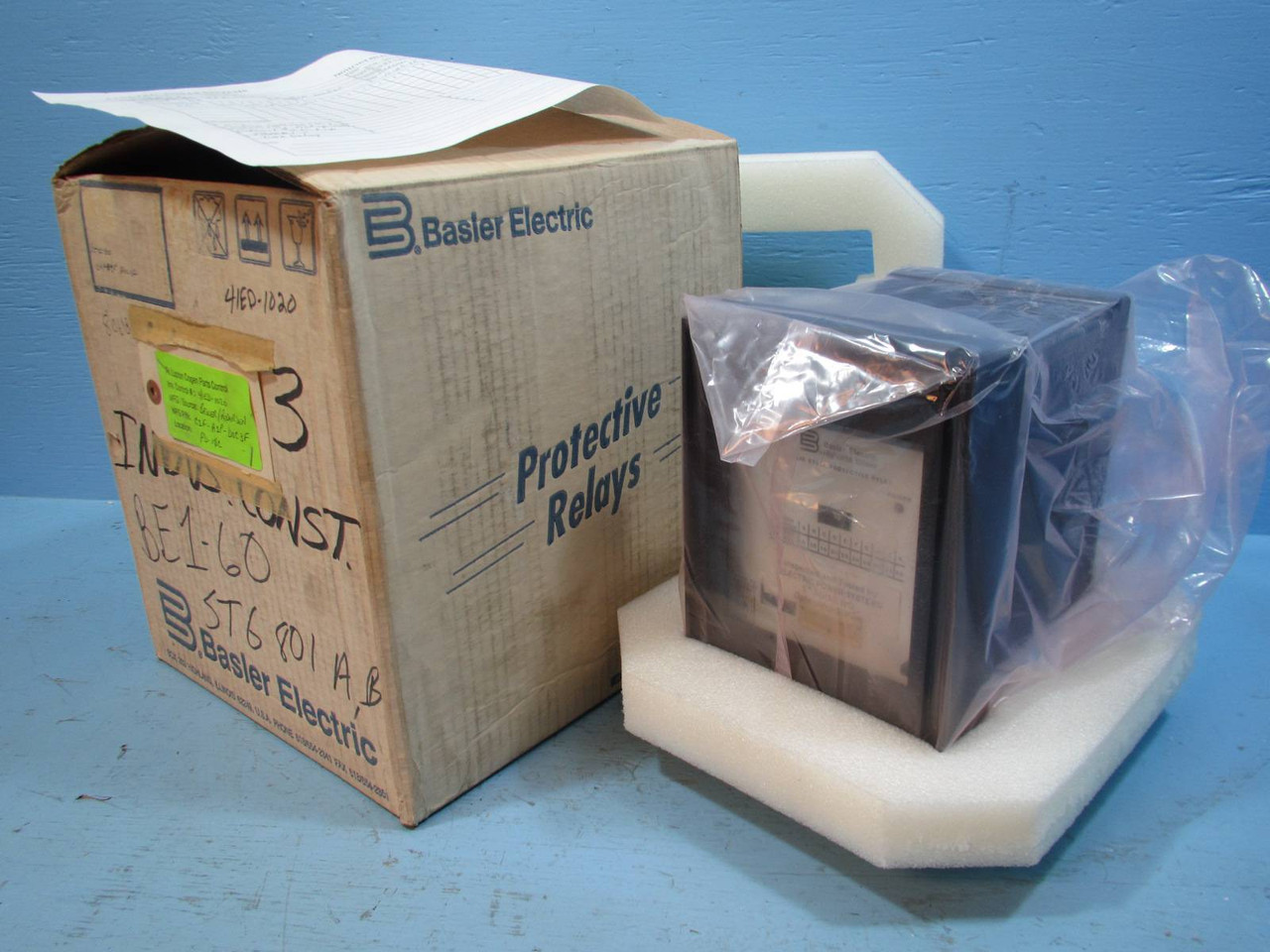 Image of NEW Basler Electric BE1-60 Voltage Balance C1F A1P D0C3F Solid Relay BE160 NIB