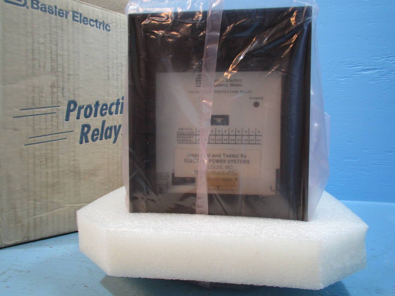 NEW Basler Electric BE1-60 Voltage Balance C1F A1P D0C3F Solid Relay BE160 NIB (NP1369-1)