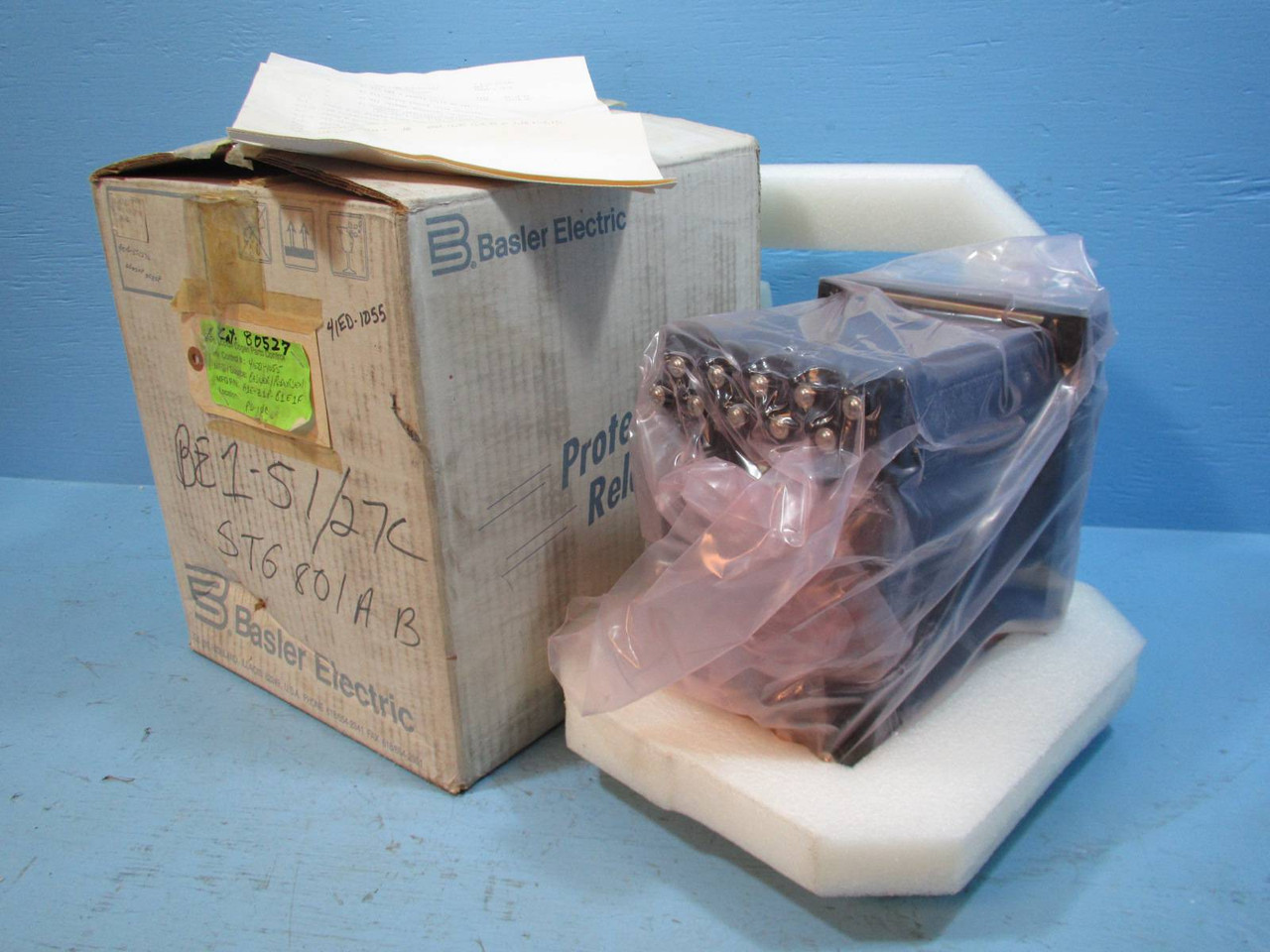 NEW Basler Electric BE1-51/27C Time Overcurrent A1E-Z1P-B1E1F Relay BE151 NIB (NP1370-1)