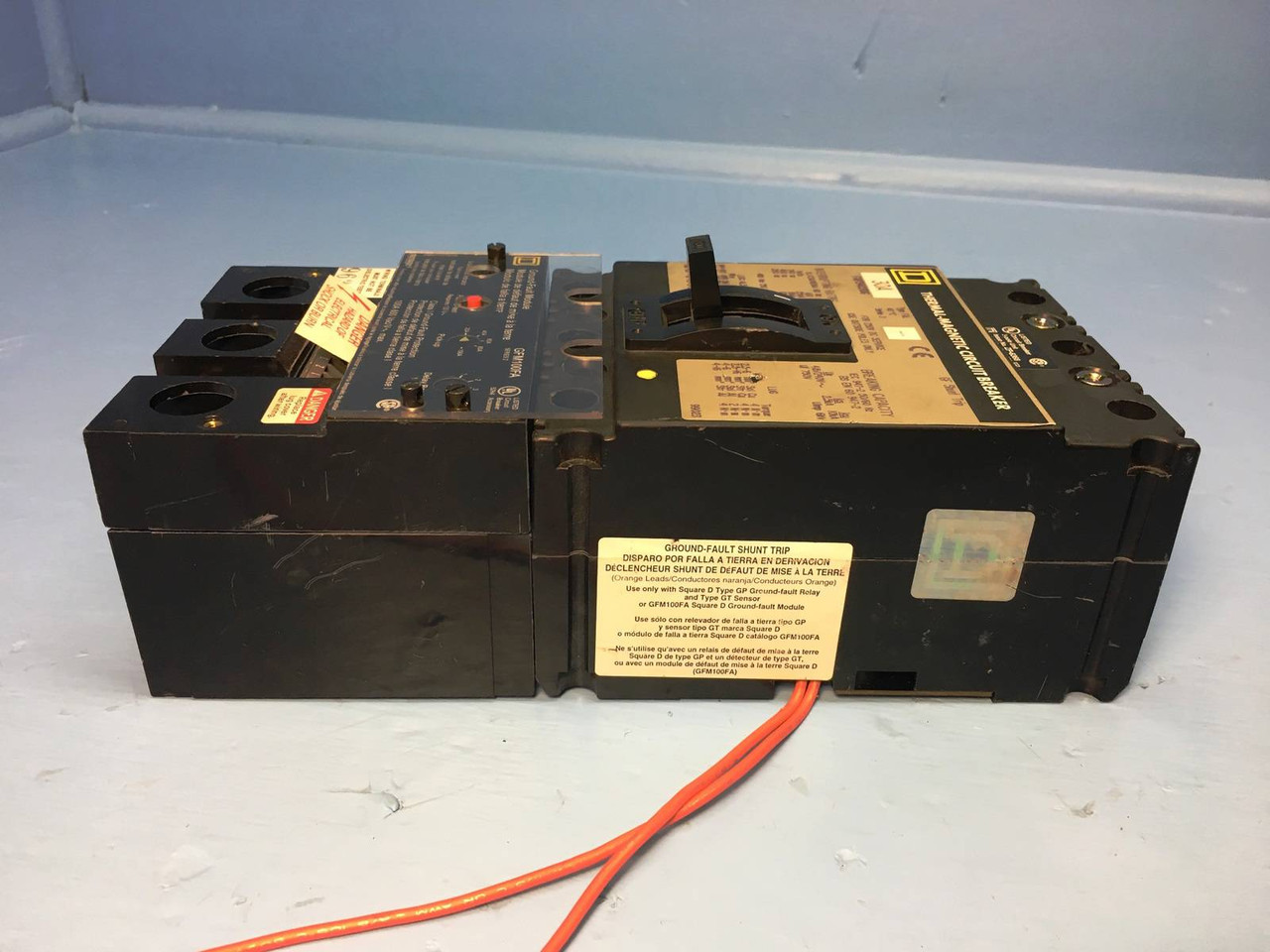 Square D FAP34030G 30A Circuit Breaker S2 w/ Ground Fault Module GFM100FA 30 Amp (EM1650-11)