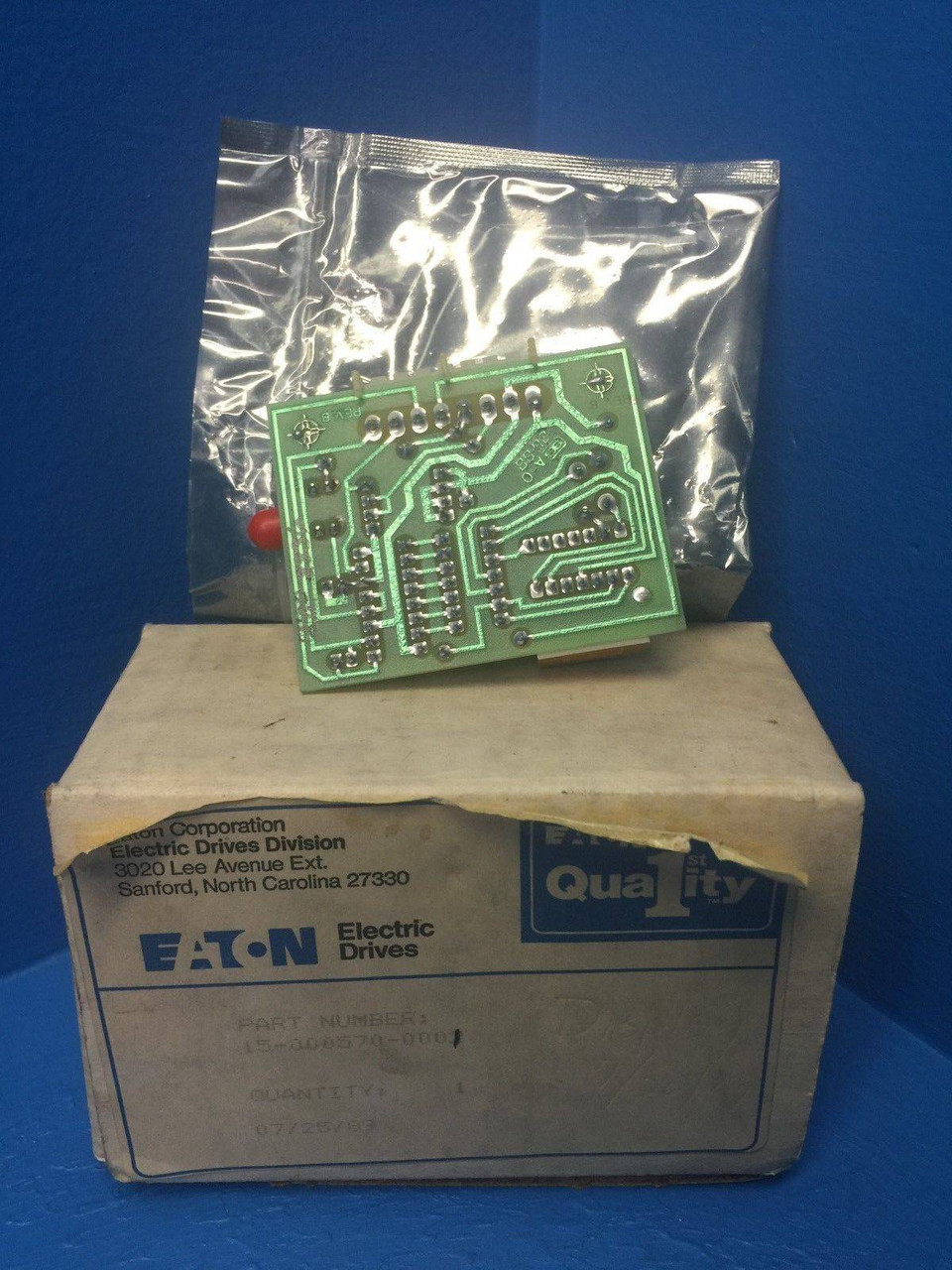 NEW Eaton Dynamatic 15-570-1 Fault Indicator / Finder Drive Board NIB PLC (MM0508-1)