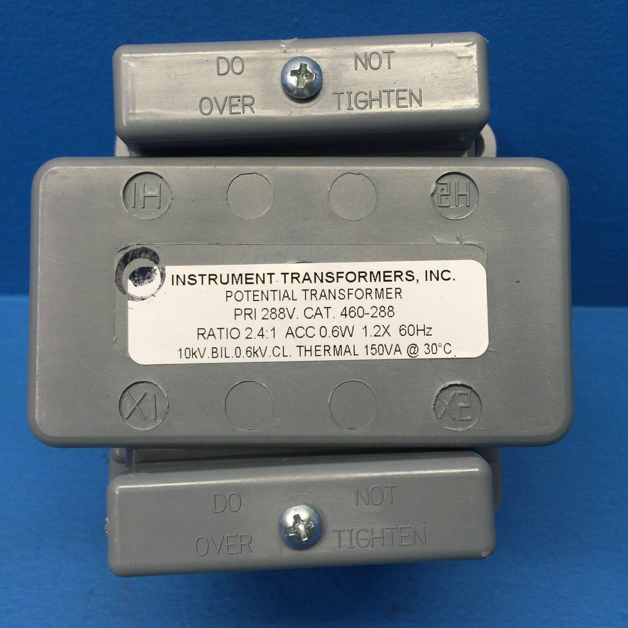 Instrument Transformers 460-288 Potential Transformer 2.4:1 PRI 288V (MM0656-2)