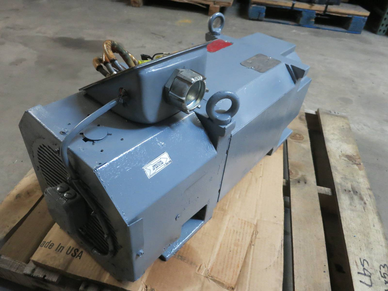 Saftronics 60HP RL2586 1775/3540 60/120 Hz RPM 460V Continuous Duty 3PH Motor (PM2061-1)