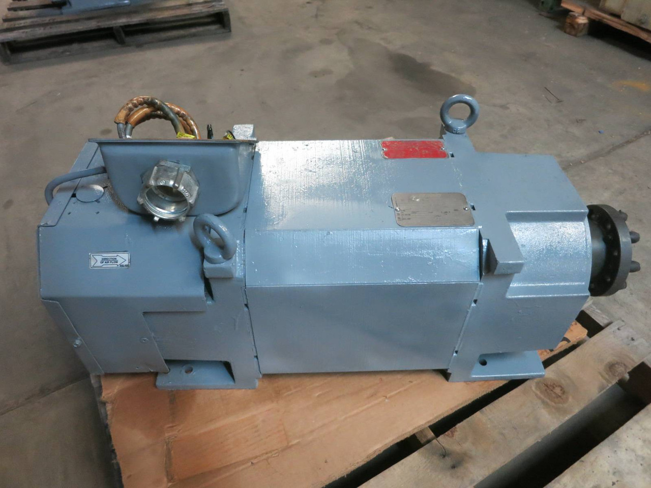 Saftronics 60HP RL2586 1775/3540 60/120 Hz RPM 460V Continuous Duty 3PH Motor (PM2061-1)