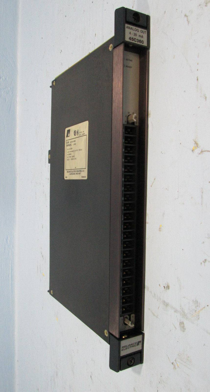 Reliance Electric 45C360 45C-360 45 C Analog Out 4-20mA PLC 802820 AutoMax (EBI3434-3)
