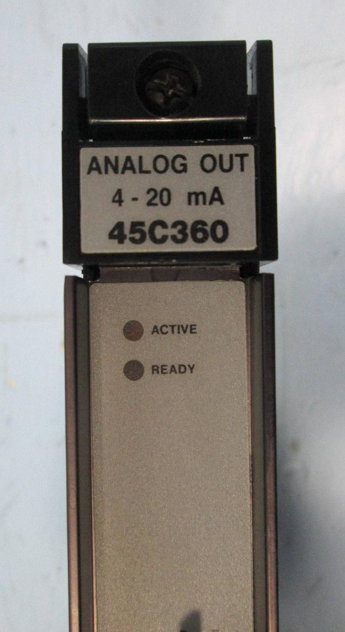 Reliance Electric 45C360 45C-360 45 C Analog Out 4-20mA PLC 802820 AutoMax (EBI3434-3)