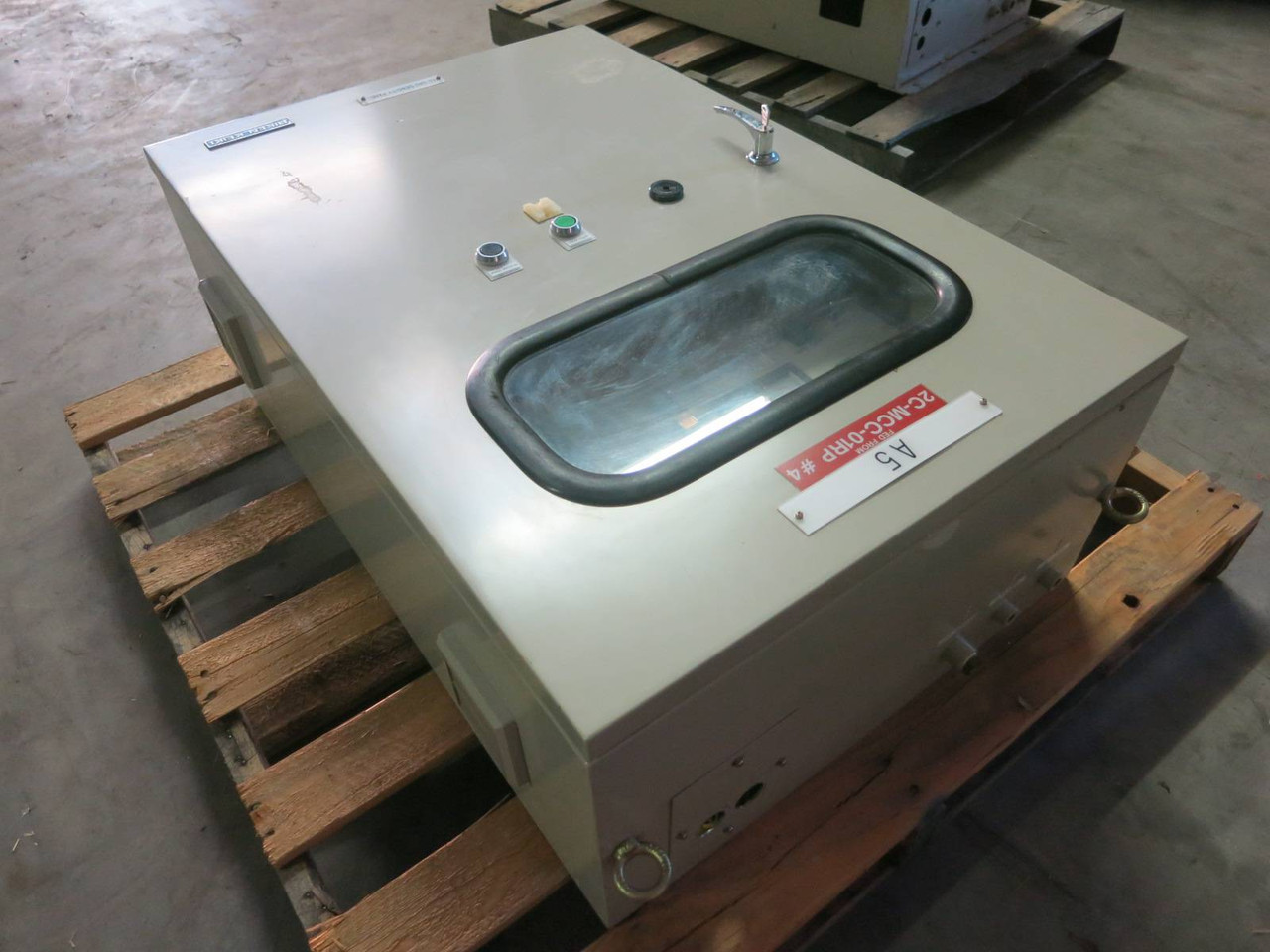 Riken Keiki Model IF-770 Gas Density Panel Indicator Cabinet w/o Breaker IF770 (PM2067-2)