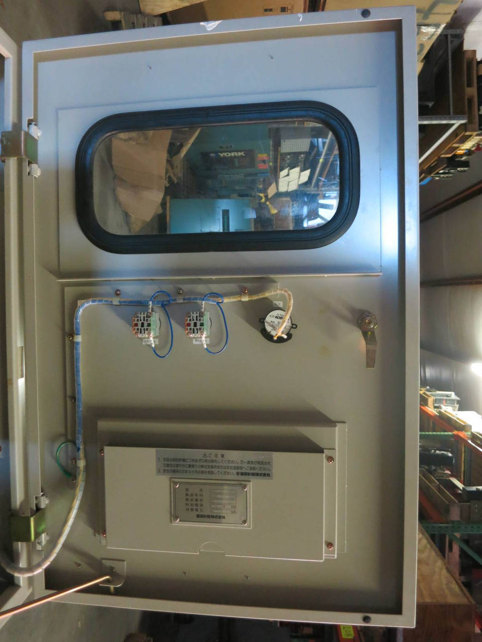 Riken Keiki Model IF-770 Gas Density Panel Indicator Cabinet w/o Breaker IF770 (PM2067-2)