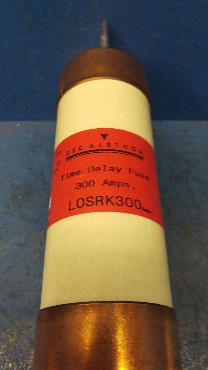 GEC Alsthom LOSRK300 300 Amp 600V Time Delay Fuse NIB (MM0597-10)